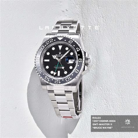 rolex gmt wayne enterprises|rolex gmt 126710.